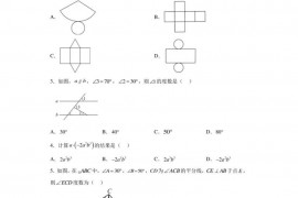 2023年陕西省西安交通大学附属中学中考二模数学试题