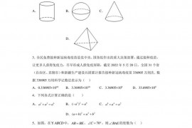 2023年陕西省西安市西安高新第一中学中考四模数学试题