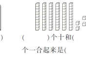 2021年人教版小学一年级数学下册期中考试试卷及答案