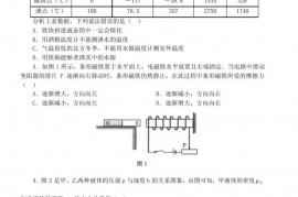 北大附中初三第二学期物理模拟试卷（一）