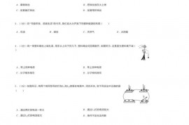 2021-2022学年湖南师大附中博才实验中学九年级（上）期末物理试卷