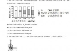 2021年石家庄第二十二中学高三生物期末试题及答案