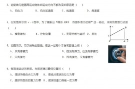 2021-2022学年上海市宝山区高三(上)期末物理试卷(一模)【答案版】