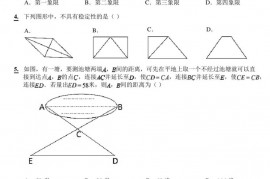 2022-2023学年北京市中国人民大学附属中学朝阳学校八年级上学期数学期中测试卷