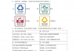 2020年湖北省黄冈中学自主招生化学试卷