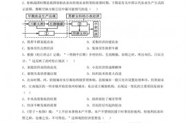 甘肃省白银市靖远县第四中学2020-2021学年高一历史下学期期中试题文