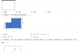 2020年上海闵行区小升初数学真题及答案