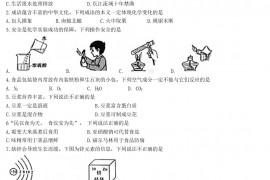 2022年重庆中考化学试题及答案(B卷)