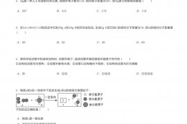 2022年辽宁省沈阳市沈北新区东北育才双语学校中考化学三模试卷