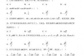 重庆市巴蜀中学校2022-2023学年高一下学期期中数学试题