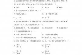 陕西省西安市铁一中学2022-2023学年八年级上学期期末数学试题