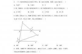 广东省广州大学附属中学2022-2023学年七年级下学期期中数学试卷