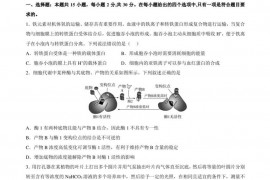 东北育才学校2022-2023学年度高考适应性测试（二）高三生物