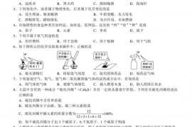 天津市南开（融侨）中学初2019届九年级（上）半期考试化学试题