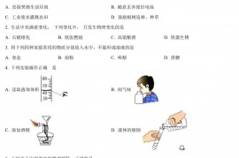 重庆外国语学校2022-2023学年度（上）初2023届期末考试化学试题