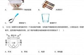 2019北京理工附中分校初三（上）10月月考物理