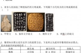 重庆市綦江区2021-2022学年九年级上学期期末历史试题