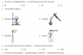 2022年辽宁沈阳中考化学真题及答案