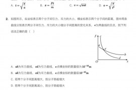 2018-2019学年北京海淀区中国人民大学附属中学高三下学期开学考试物理试卷