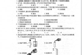 2023 甘肃省白银市中考化学真题