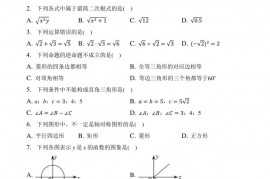 2020-2021学年广东省东莞市虎门外国语学校八年级（上）期中数学试卷