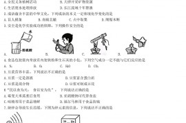 2022年重庆南岸中考化学试题及答案(B卷)