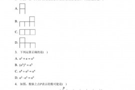 2022年江苏省淮安市淮阴区开明中学中考数学一模试卷