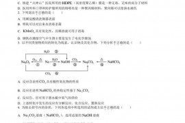 兰陵四高2019级高三上学期开学收心考试试题化学